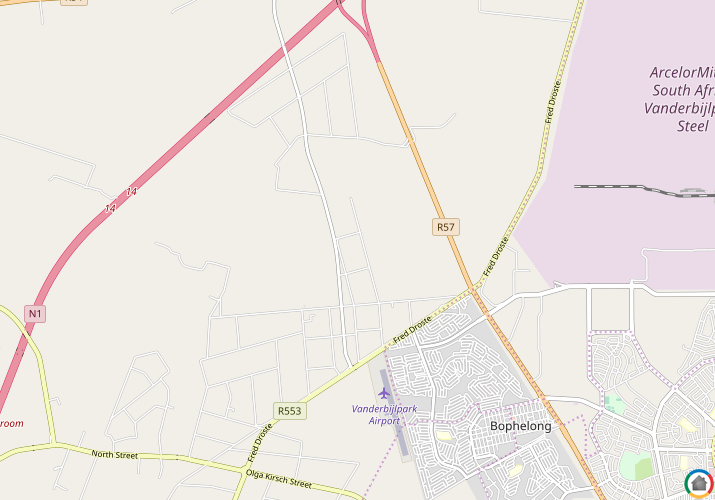 Map location of Lamont Park AH